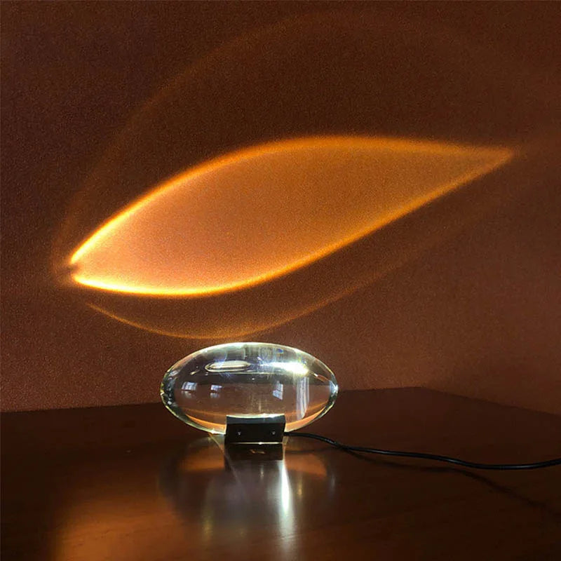 Eye Of The Sky Crystal Lamp