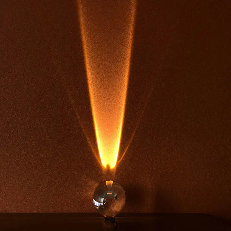 Eye Of The Sky Crystal Lamp
