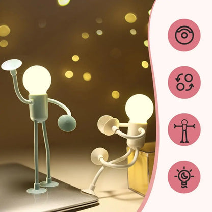 Bending Man Lamp