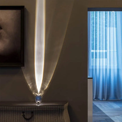 Eye Of The Sky Crystal Lamp
